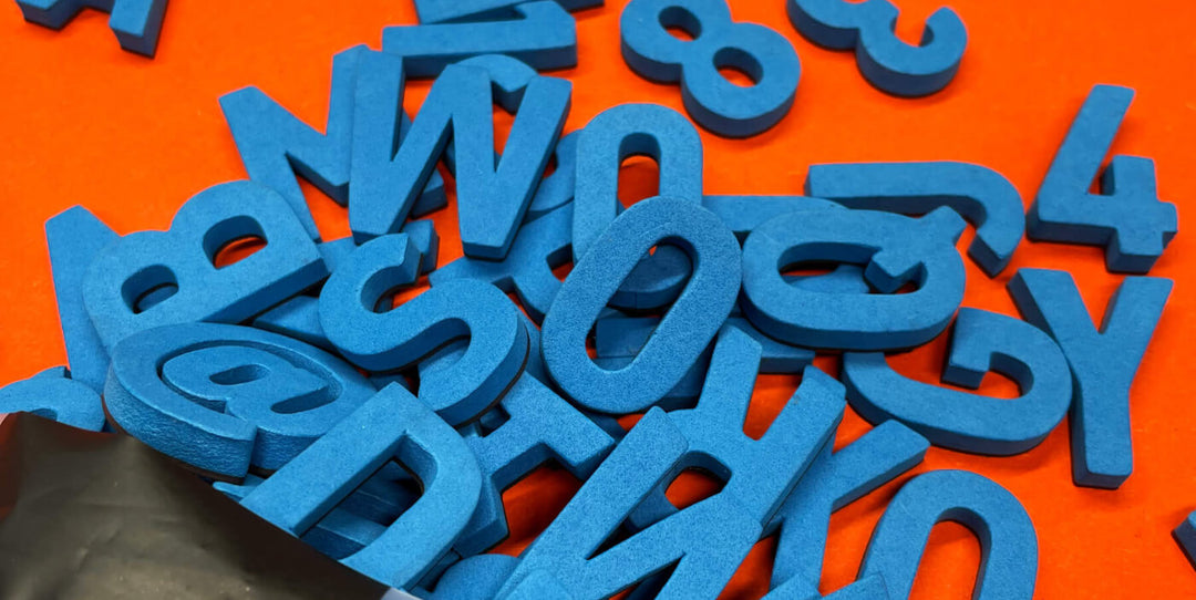 BREMER BLAU MAGNETBUCHSTABEN