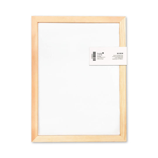 Quadro magnético a giz com moldura de madeira (30x40cm)