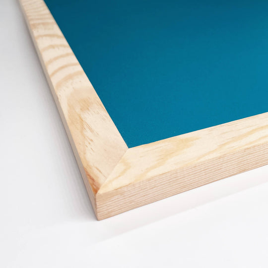 Magnettafel mit Holzrahmen (40x40cm)