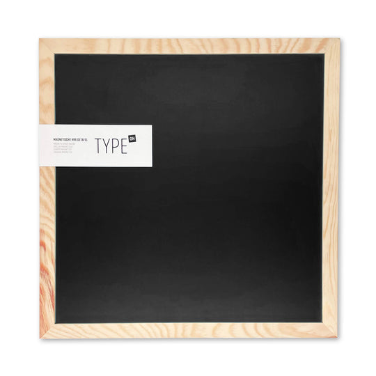 Magnettafel mit Holzrahmen (40x40cm)