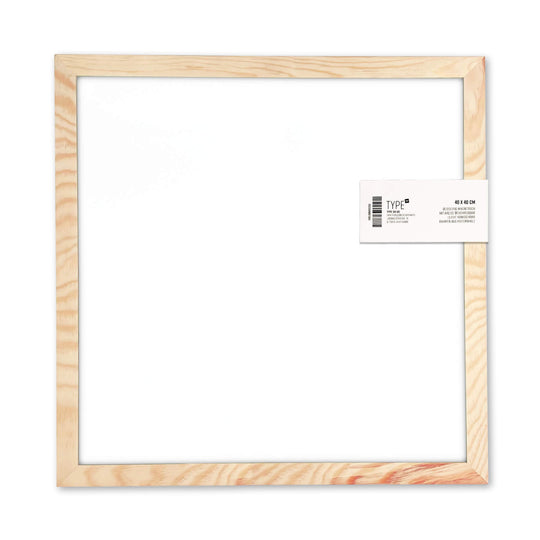 Magnettafel mit Holzrahmen (40x40cm)