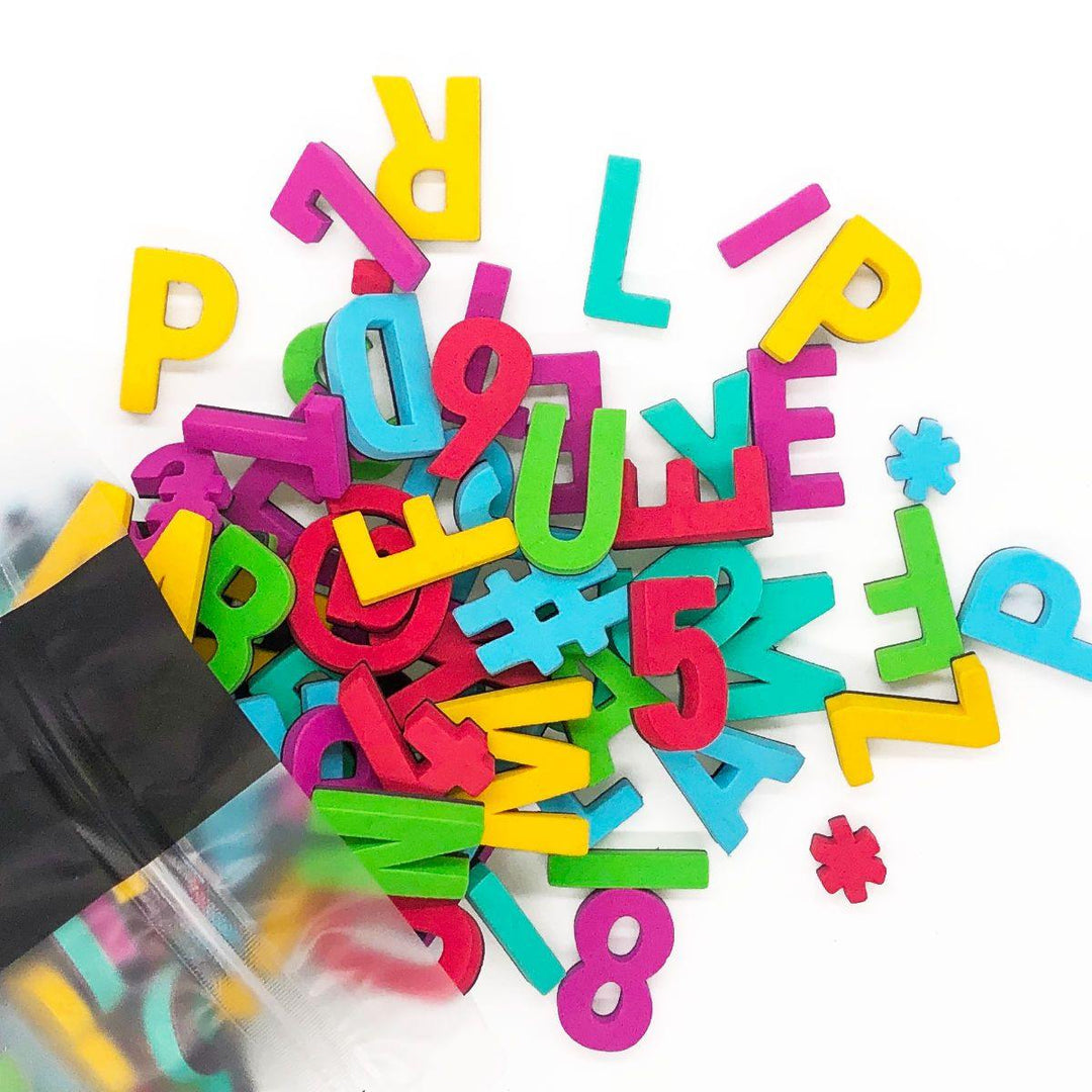 Moderne Magnetbuchstaben -Ein Horn - TYPE OH