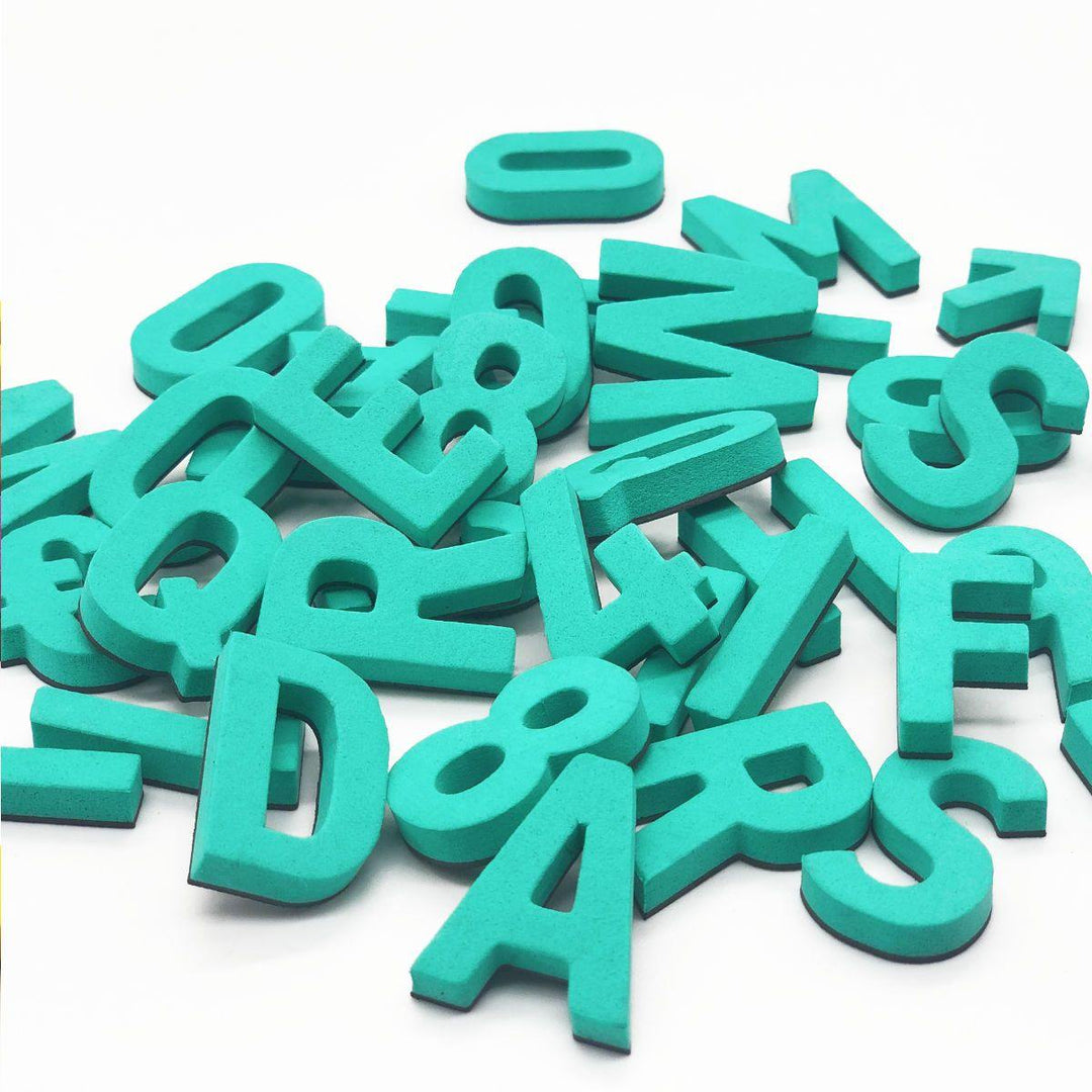 Moderne Magnetbuchstaben -Mega Mint - TYPE OH