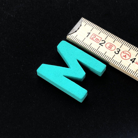 Moderne Magnetbuchstaben -Mega Mint - TYPE OH