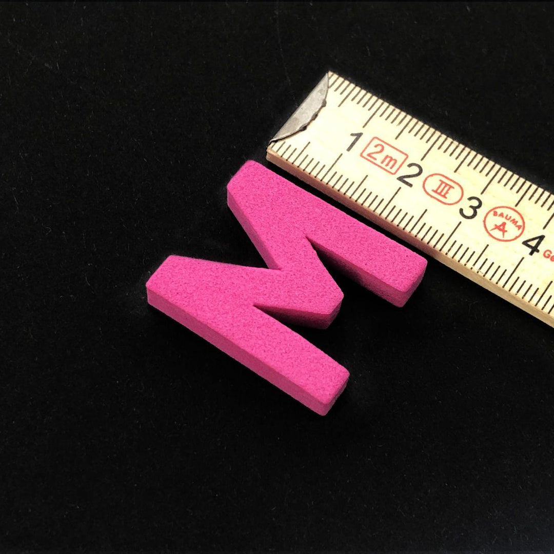 Moderne Magnetbuchstaben -Party Pink - TYPE OH