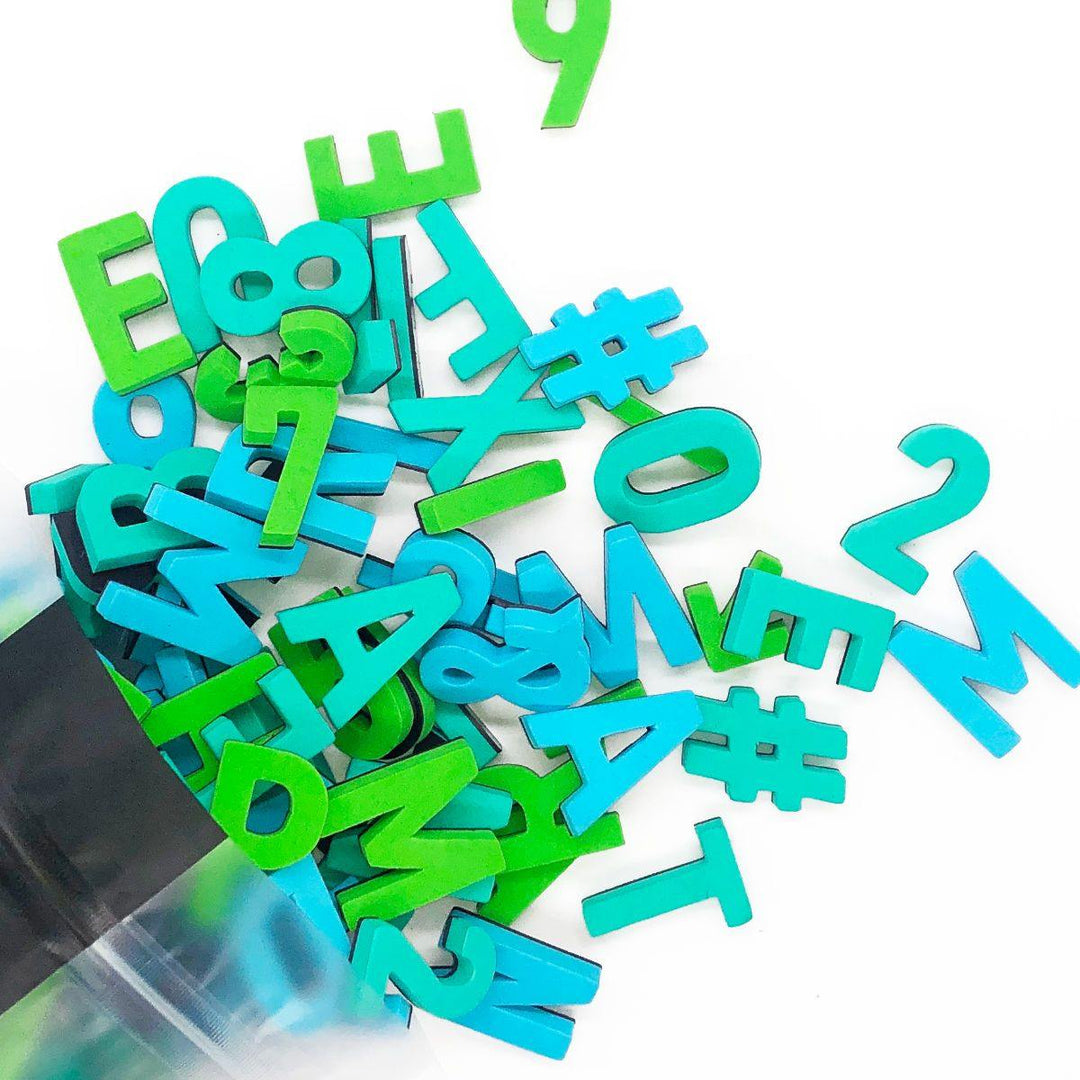 Moderne Magnetbuchstaben -Wild Wasser - TYPE OH