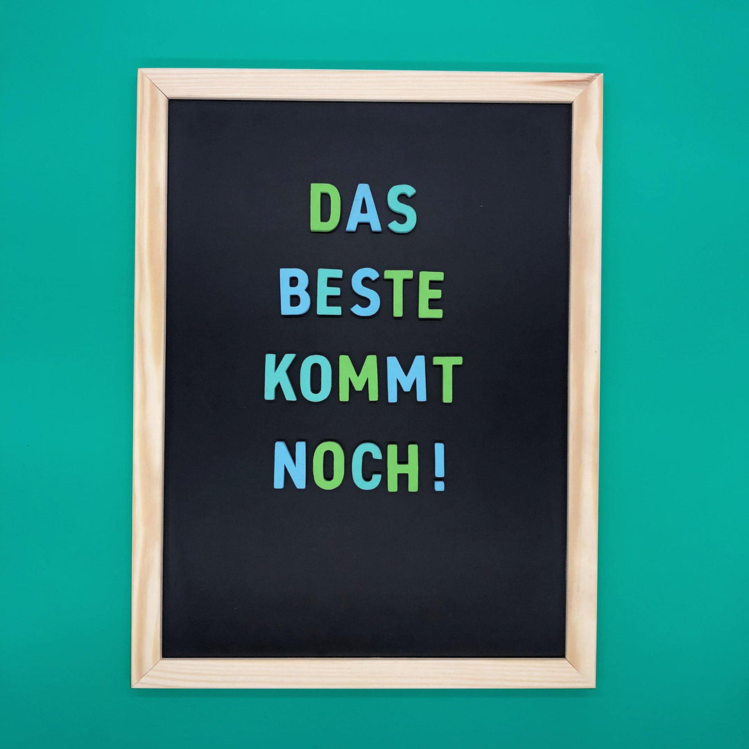 Moderne Magnetbuchstaben -Wild Wasser - TYPE OH