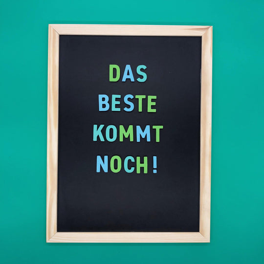 Moderne Magnetbuchstaben -Wild Wasser - TYPE OH
