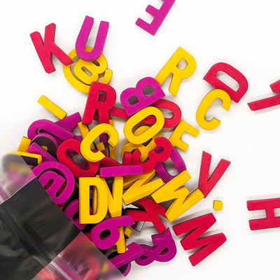 Moderne Magnetbuchstaben -Knutsch Knall - TYPE OH